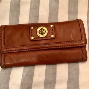 Marc by Marc Jacobs Brown Leather Wallet